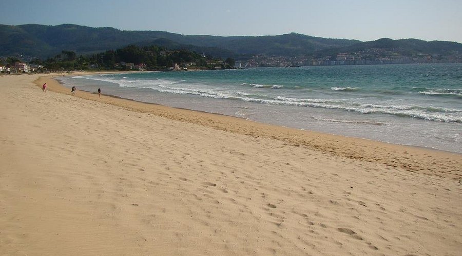 Praia América en San Pedro da Ramallosa, Nigrán